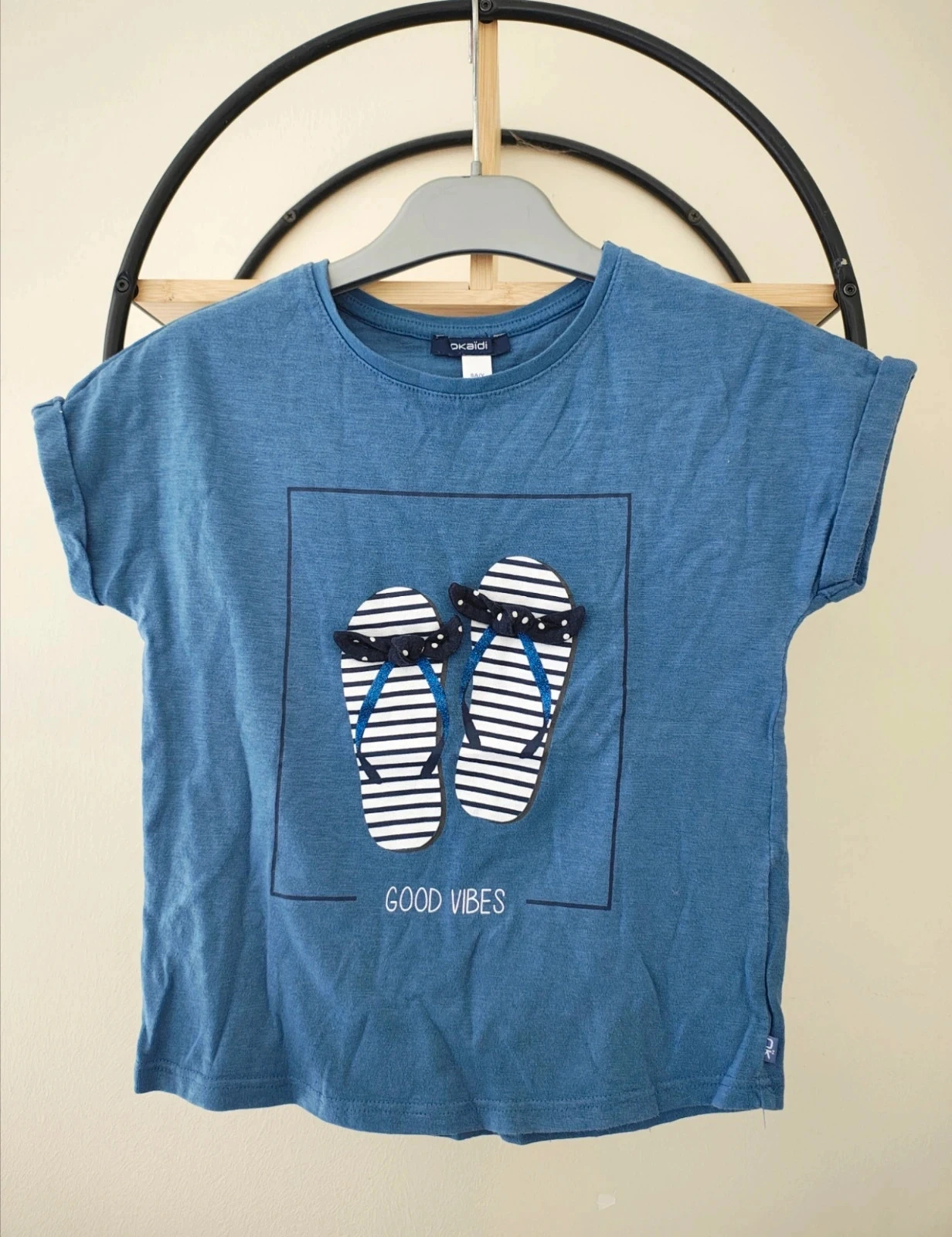 8 ans blouse teeshirt été Okaïdi